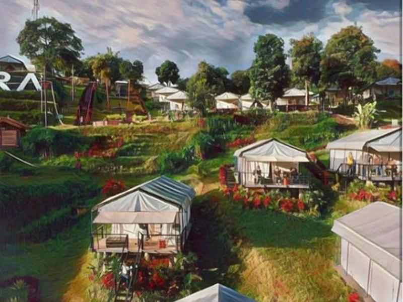 Trizara Resorts - Glam Camping Lembang Kültér fotó